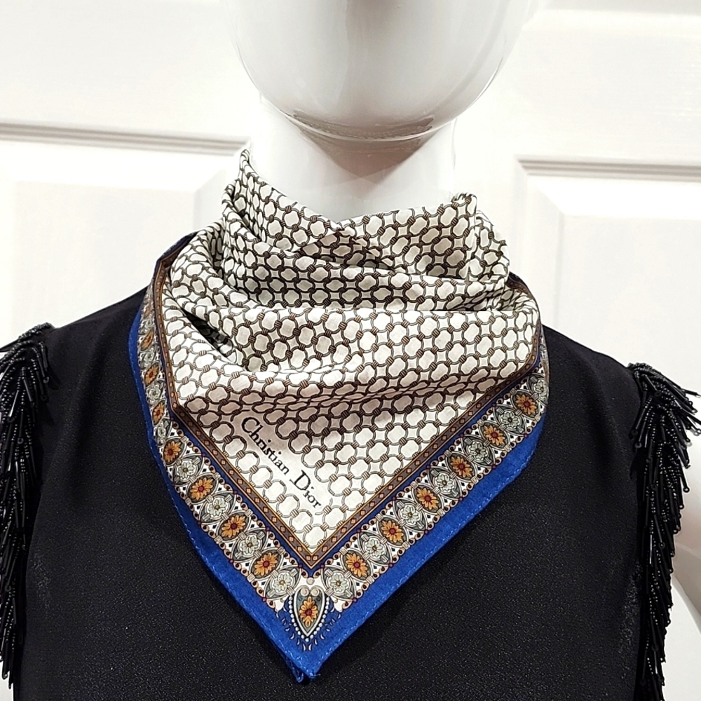 Christian Dior Neckerchief/Scarf (New) - Picture 4 of 8